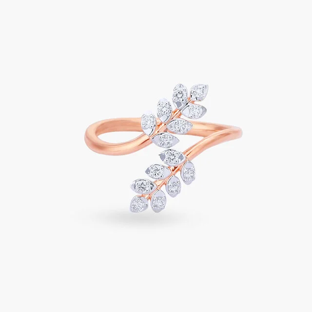 Timeless Blossom Diamond Finger Ring