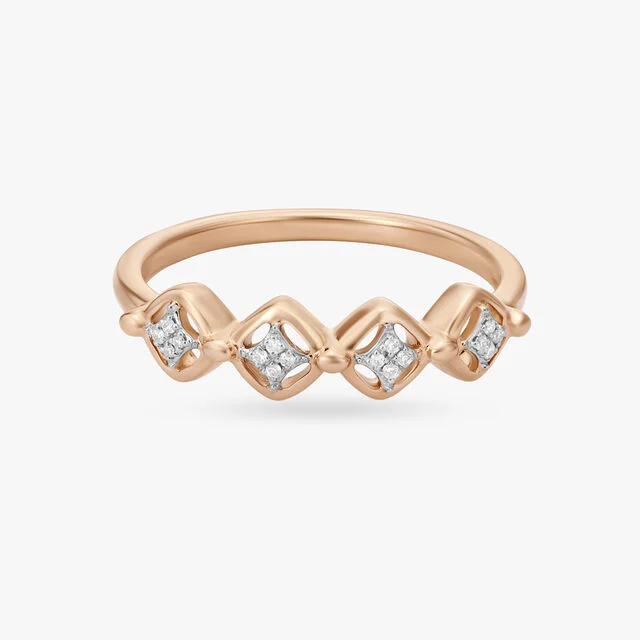 Lumi Link Diamond Ring