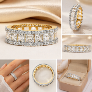 Celestia Radiant Eternity Band