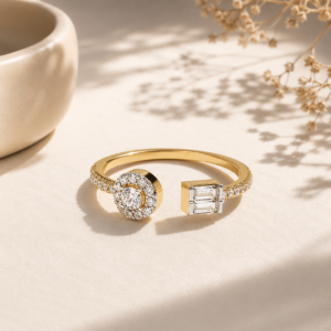 Celeste Duo Open Ring