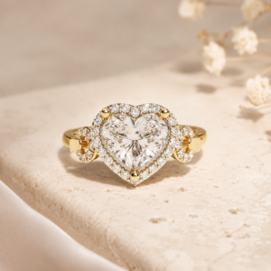 Celestia Heart Halo Ring